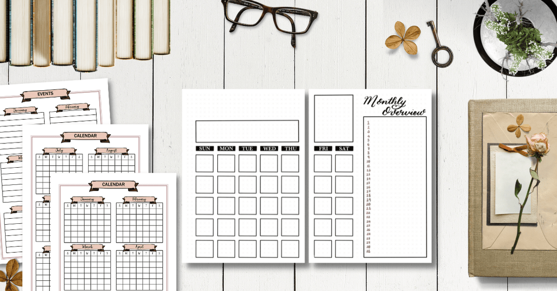 free bullet journal templates download