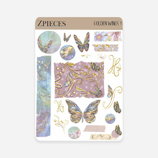 Whimsical Butterflies | Planner & journal Sticker Sheet