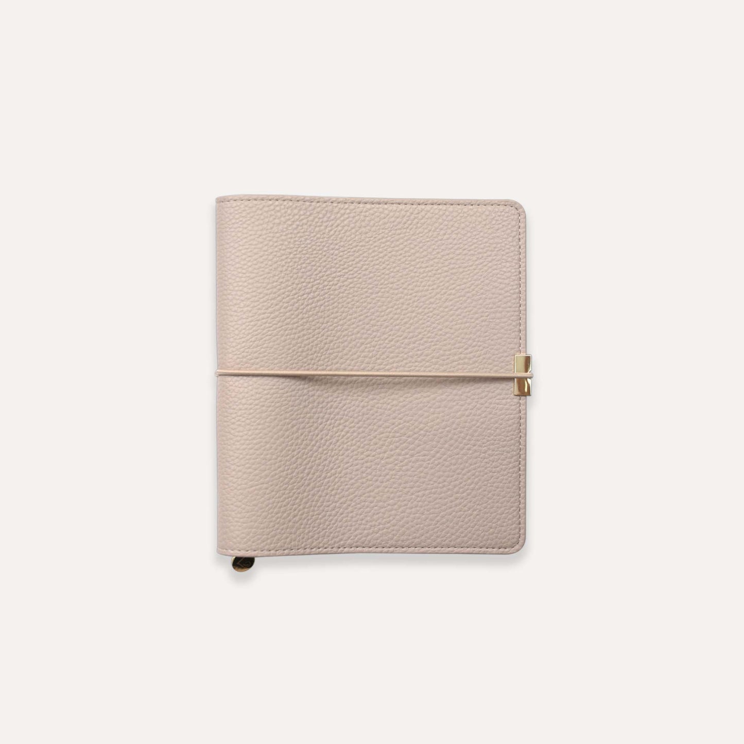 A6 soft vegan leather cover with elastic closure