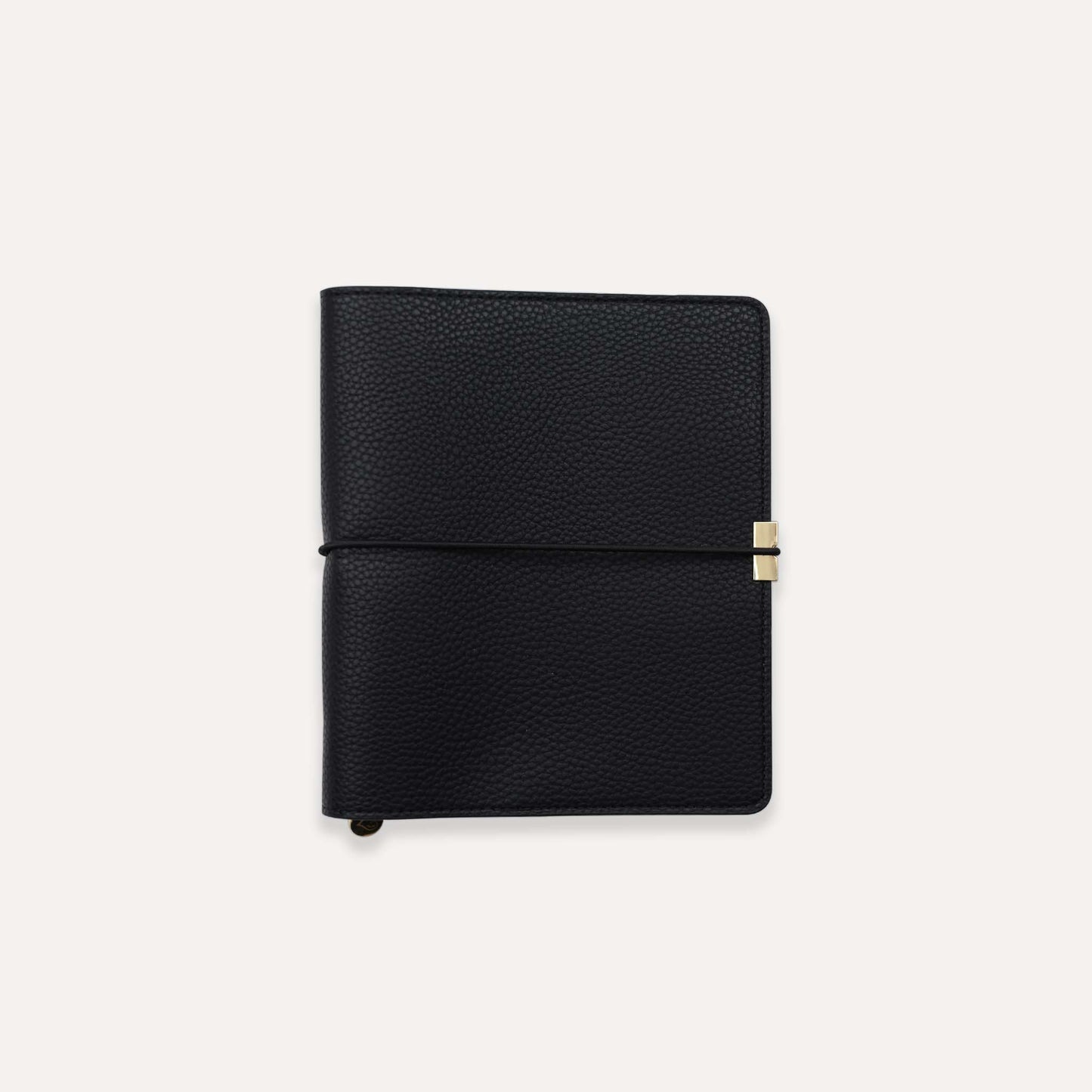 A6 soft vegan leather cover with elastic closure