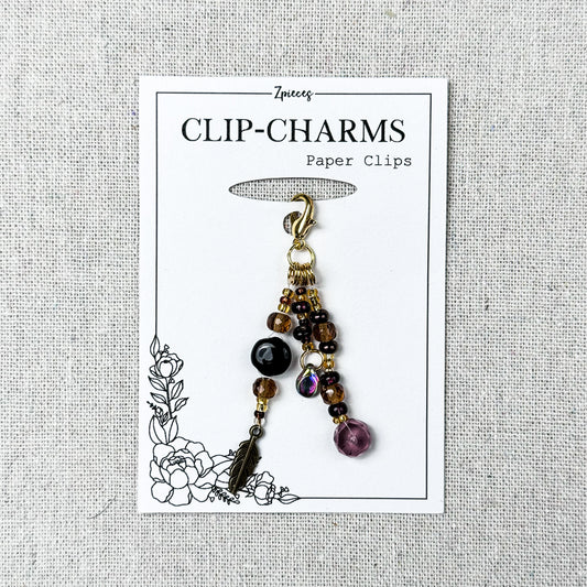 Clip Charm | mystical purple