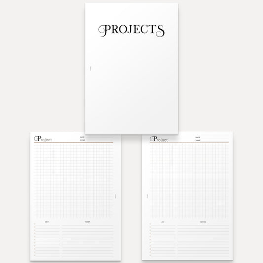 Project Planner Inserts | A5 Discbound