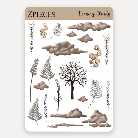 Dreamy Clouds | Planner Sticker Sheet