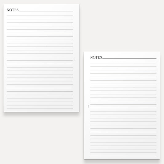 Notes Planner Inserts - zpieces