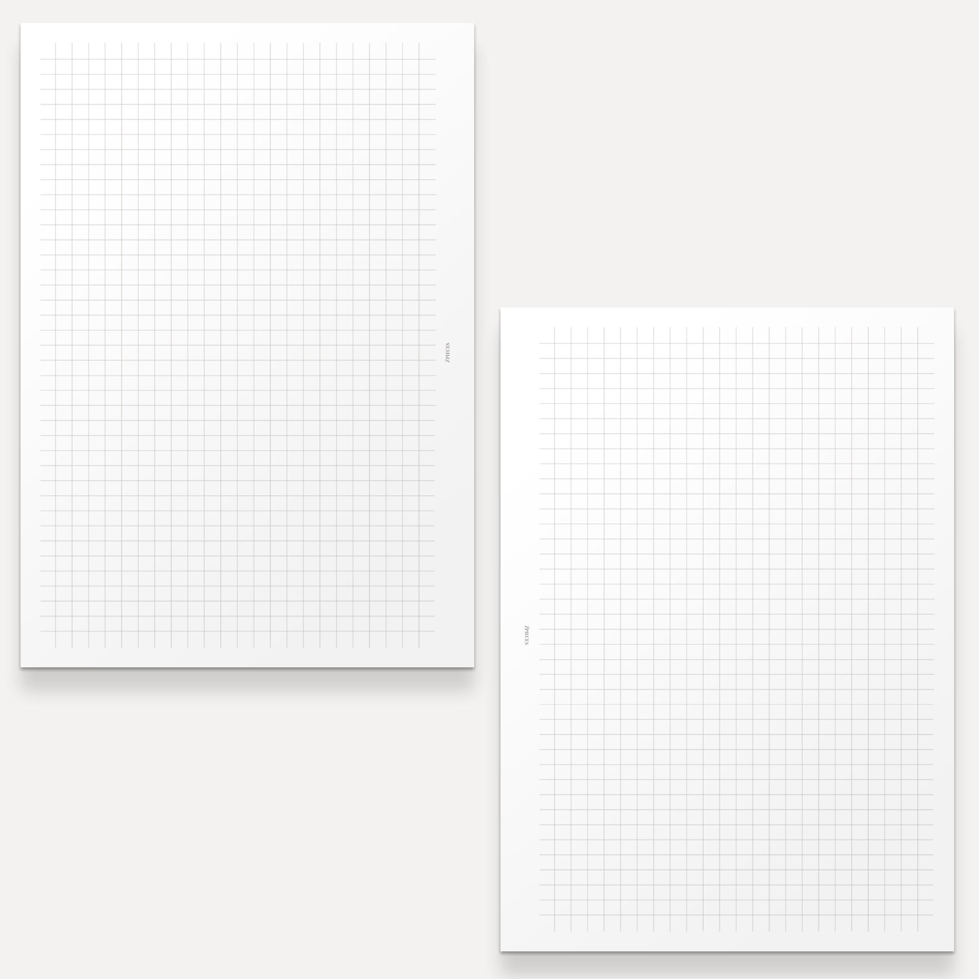 Grid Paper Planner Inserts - zpieces